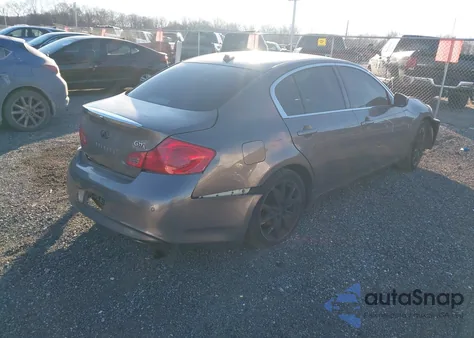 2010 Infiniti G37X z USA, uszkodzony, nr VIN JN1CV6AR2AM455301